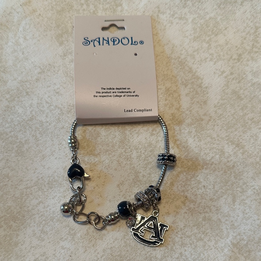 Sandol Silver Charm Bracelet